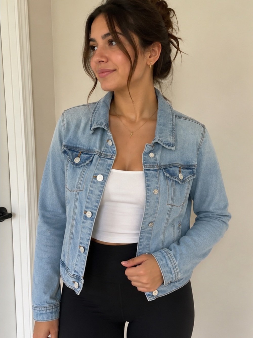 Cat & Jack Light Blue Denim Jacket